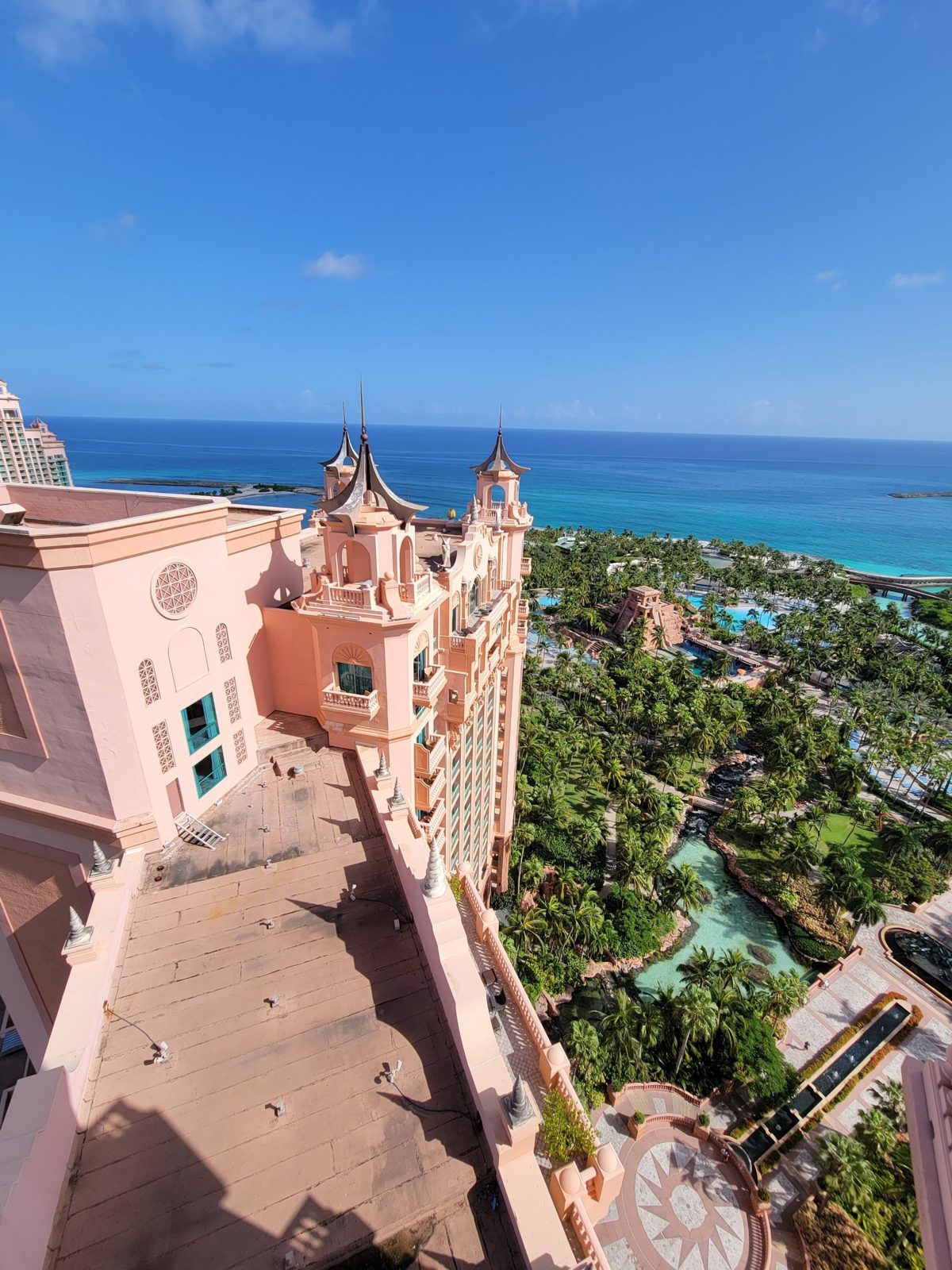 Atlantis resort roof assessment photo 10 on Paradise Island Bahamas