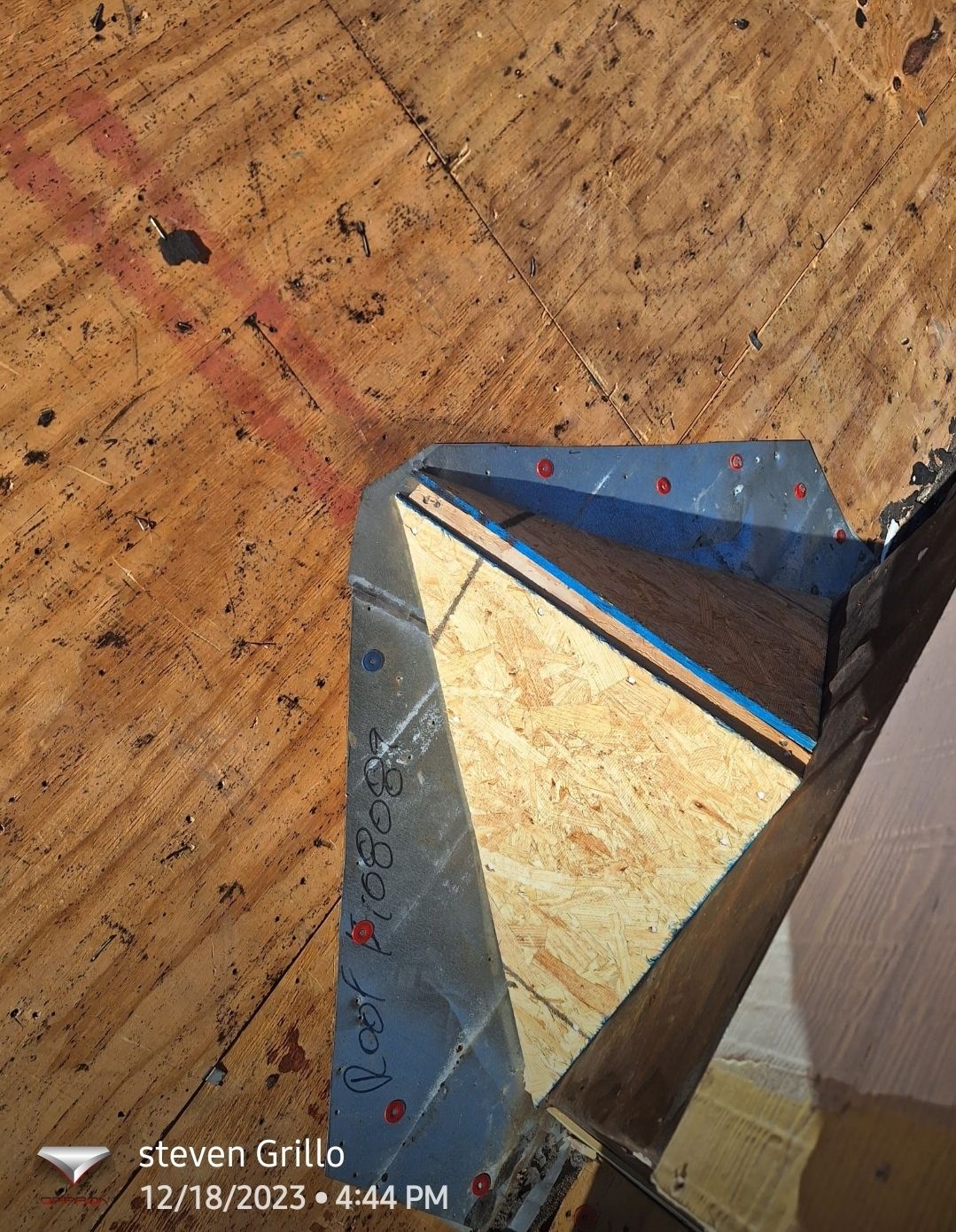 Flashing repair around a roof penetration, Big Texas Roofing and Solar