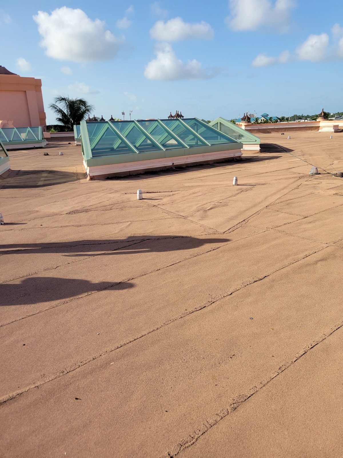 Atlantis resort roof assessment photo 3 on Paradise Island Bahamas