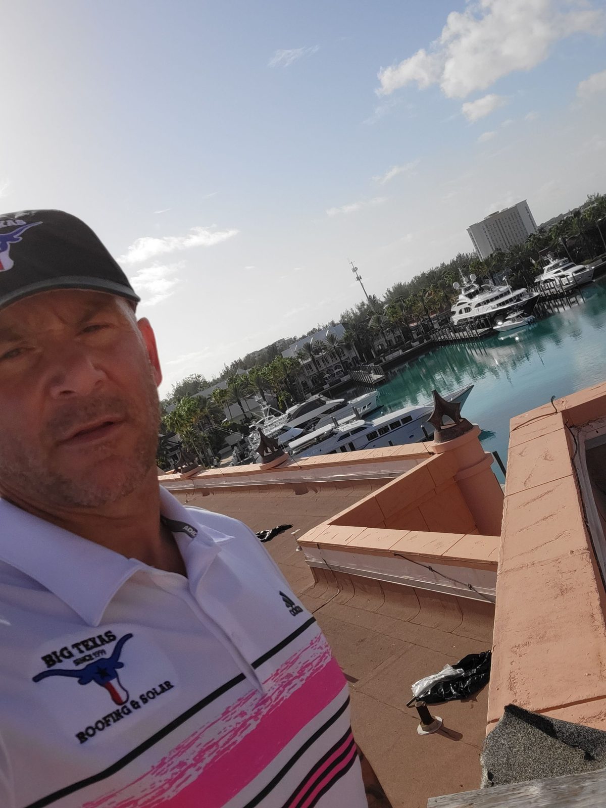 Atlantis resort roof assessment photo 5 on Paradise Island Bahamas
