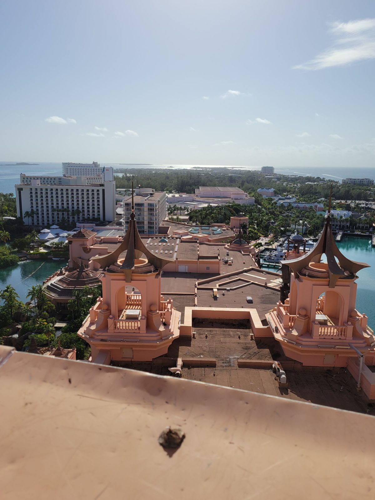 Atlantis resort roof assessment photo 13 on Paradise Island Bahamas