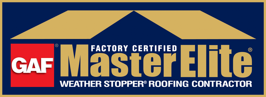 GAF Master Elite certified contractor